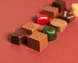 アンリュクス「ボンボンショコラアソート」商品撮影｜岡崎の老舗和菓子・手土産撮影事例