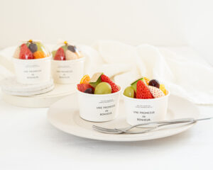 YAMA７商店「プチ贅沢カップ」商品撮影｜岡崎の老舗和菓子・手土産撮影事例